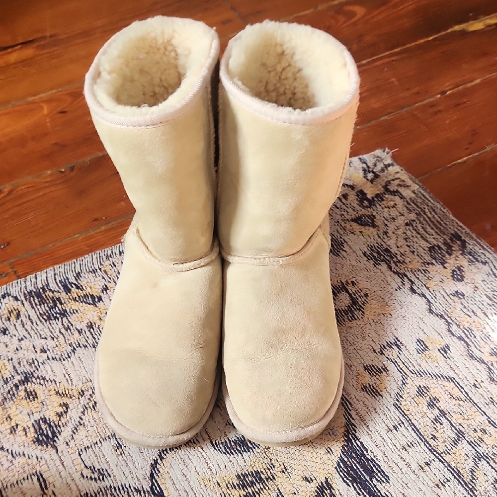 UGG Beige Shearling Lined Footwear